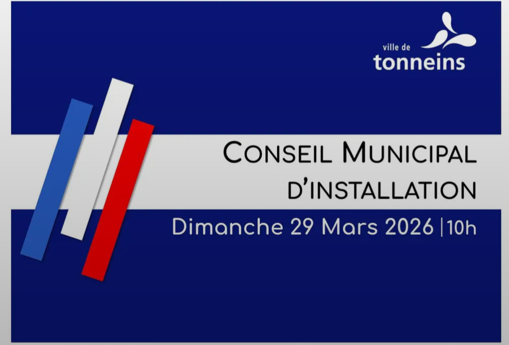 Conseil municipal d&rsquo;installation, premier acte d&rsquo;une nouvelle mandature.