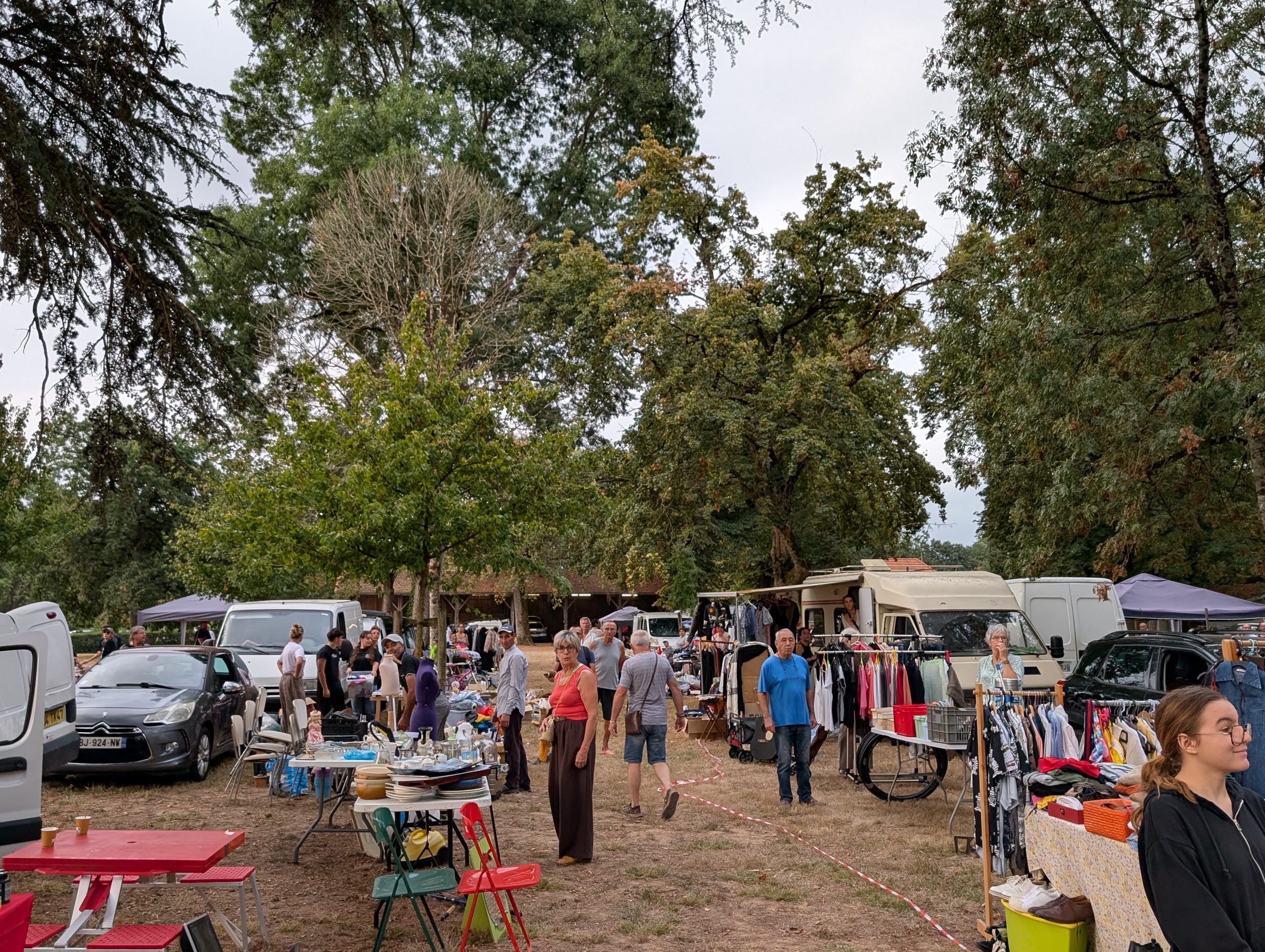 Deux parcs, deux ambiances.